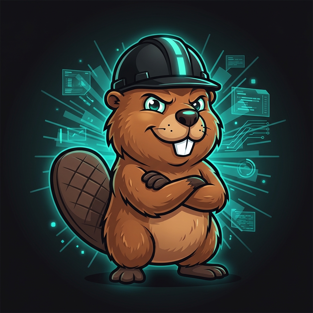 THEYknowIT Beaver Mascot